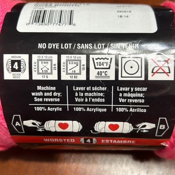 Pink yarn - Pretty ‘N Pink (Left over) - Picture 4 of 6